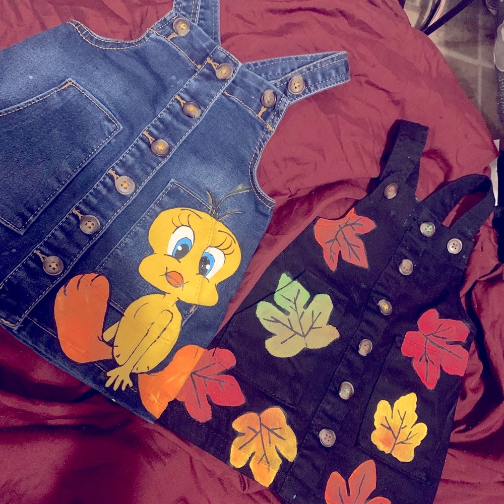 Baby girl jean dresses